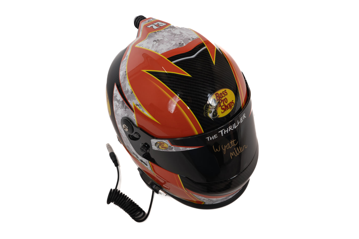Full Size Replica Helmet Wyatt Miller Bass Pro - Autographed