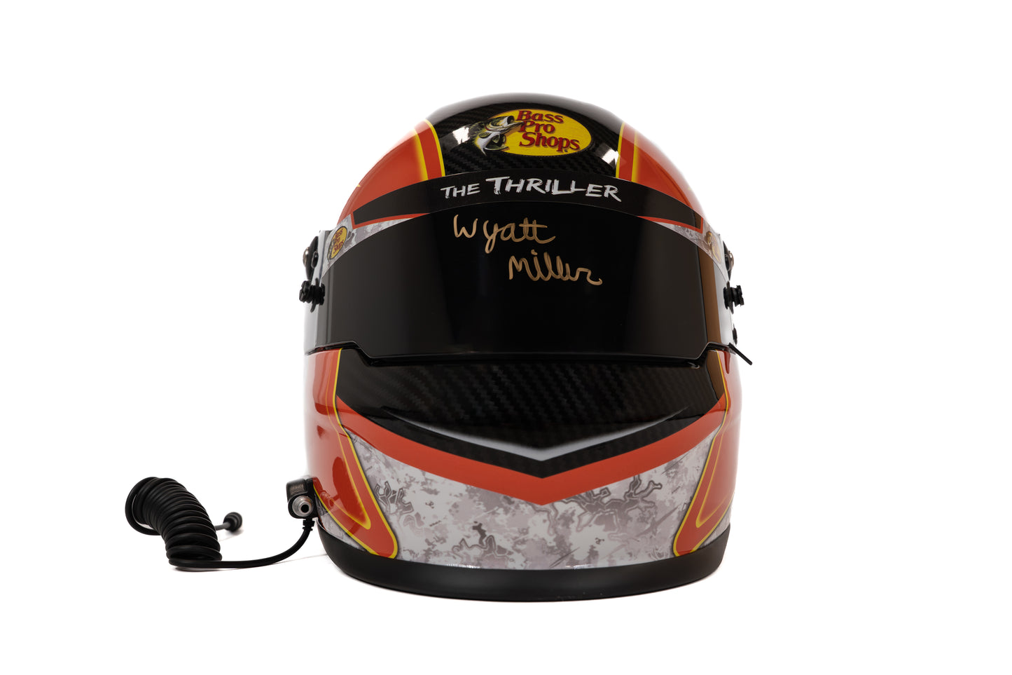 Full Size Replica Helmet Wyatt Miller Bass Pro - Autographed
