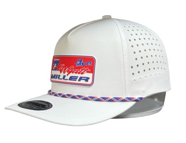 White American Themed Rope Hat