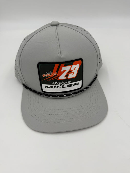 2025 Wyatt Miller Patch Hat - Grey