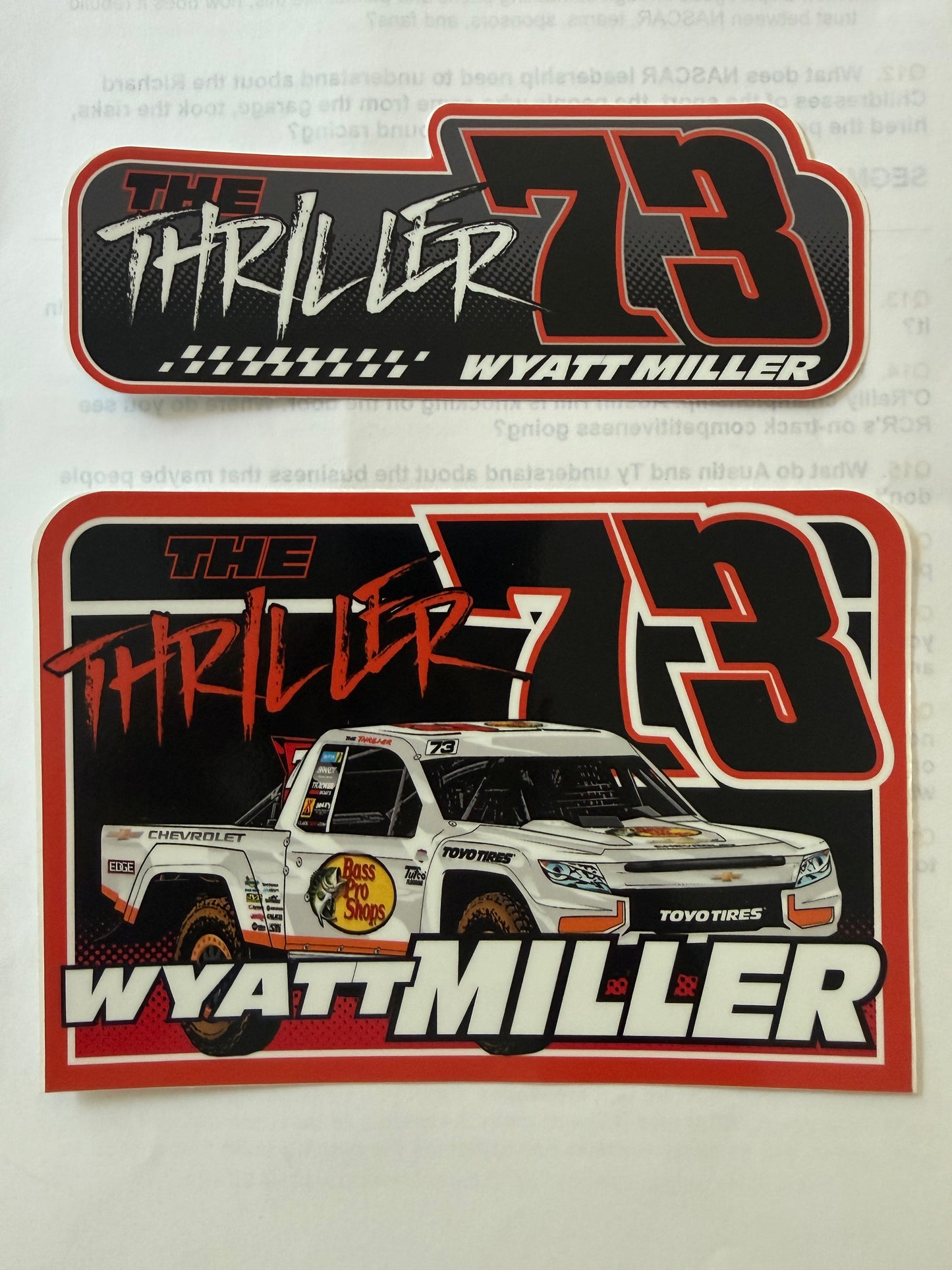 2026 Decal Set (of 2)