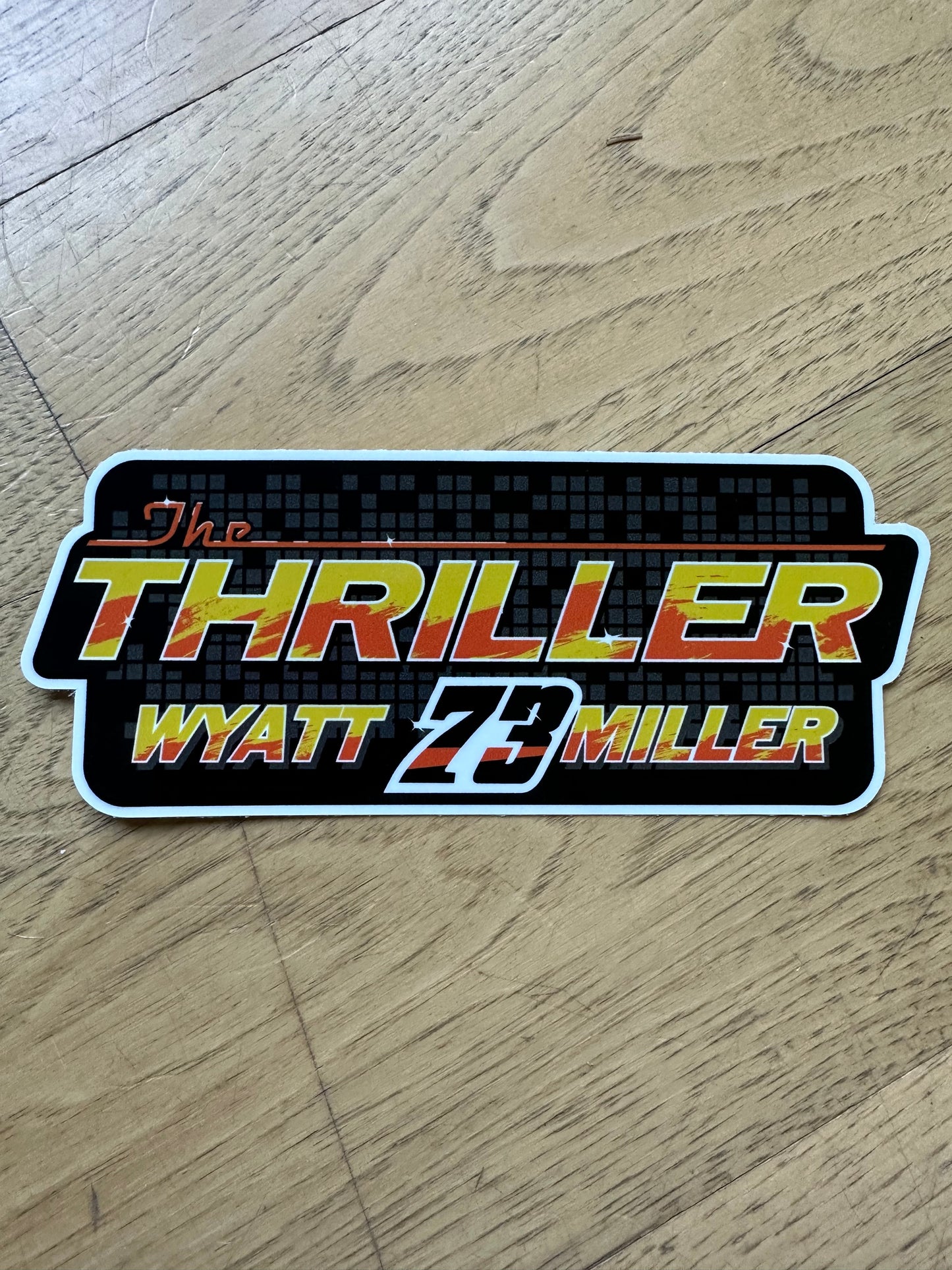 The Thriller Decal