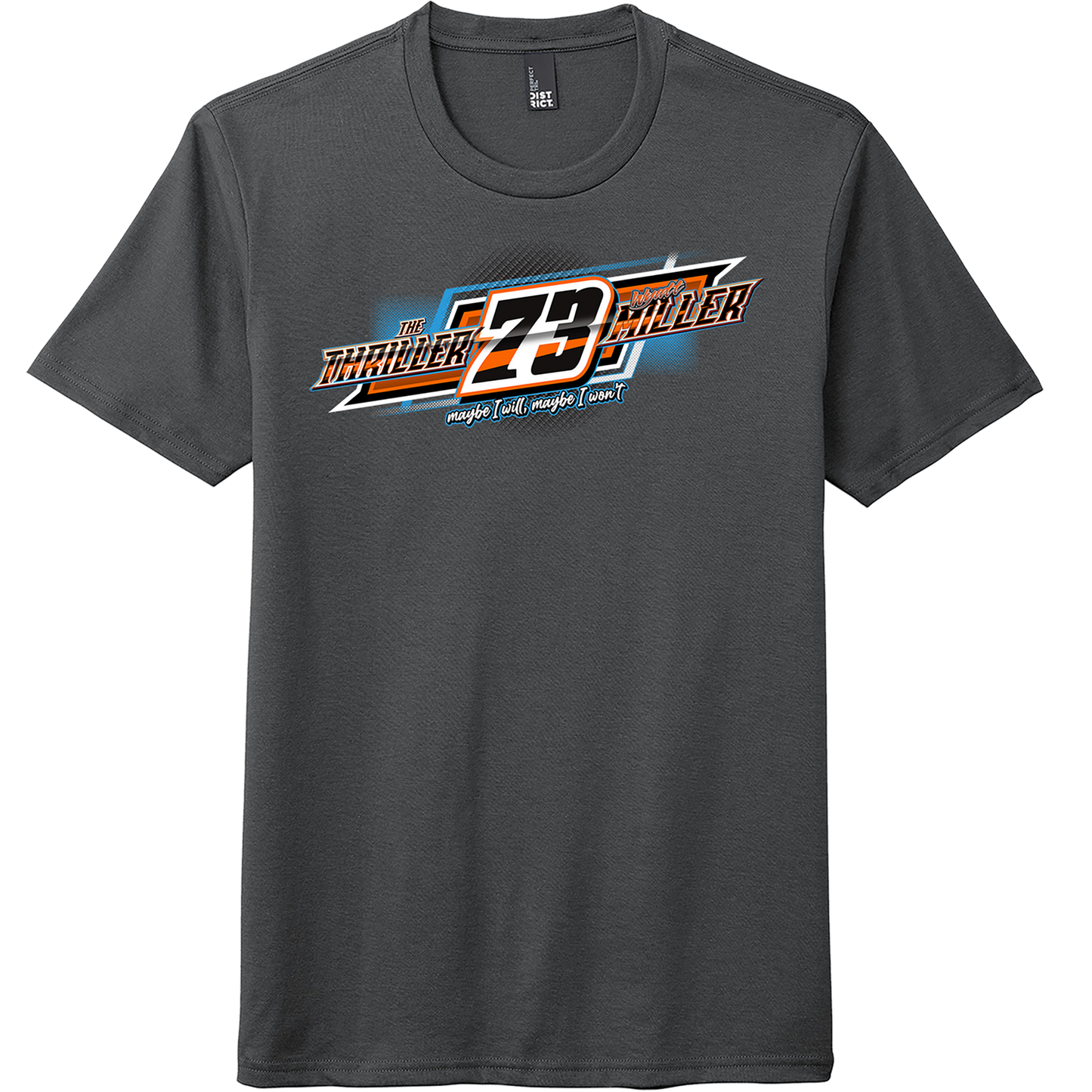 ADULT 2025 Micro Wyatt Miller Tshirt - Charcoal