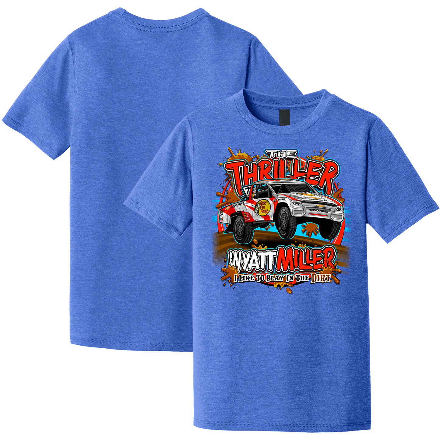 2026 Youth Royal I Like to Play in the Dirt Shirt